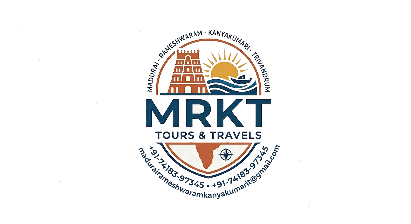 Madurai Rameshwaram Kanyakumari Trivandrum Tour Package Logo